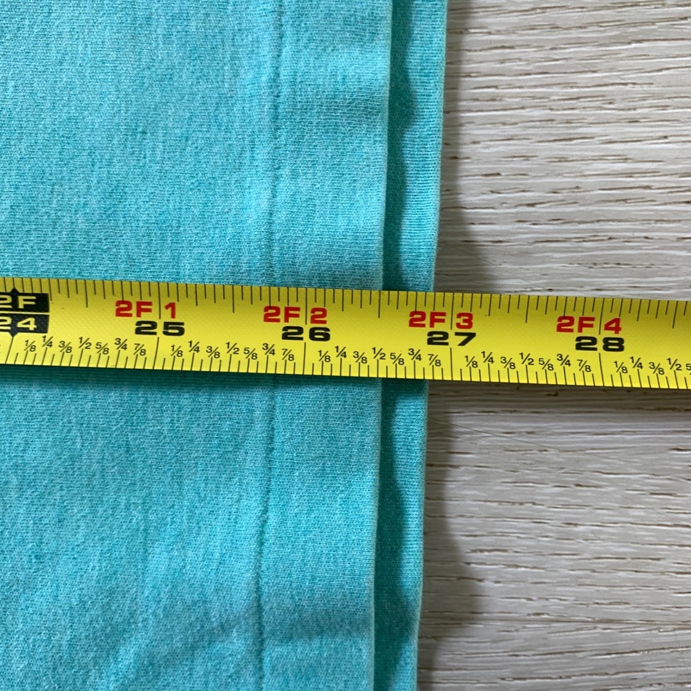 Polo Ralph Lauren Mens Classic Fit Polo Shirt Turquoise Heather Blue Pony Large - Picture 4 of 7